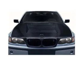 2002-2005 BMW 3 Series E46 4DR Carbon Creations D-1 Hood - 1 Piece