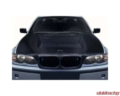 2002-2005 BMW 3 Series E46 4DR Carbon Creations D-1 Hood - 1 Piece - 119363