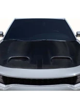 2015-2023 Dodge Charger Carbon Creations Redeye V2 Hood - 1 Piece                                     - 120050 - Image 5