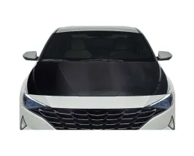 2021-2023 Hyundai Elantra Carbon Creations OEM Look Hood - 1 Piece