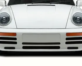 1989-1993 Porsche 964 Duraflex Turbo Look Front Bumper Cover - 1 Piece