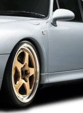 1995-1998 Porsche 993 Carrera Duraflex OEM Look Side Skirt Rocker Panels - 2 Pieces                                     - 120309 - Image 2