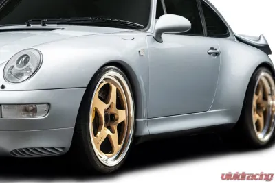 1995-1998 Porsche 993 Carrera Duraflex OEM Look Side Skirt Rocker Panels - 2 Pieces - 120309