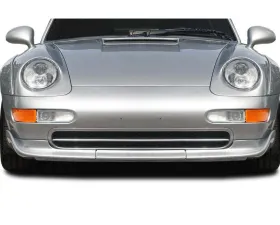 1996-1998 Porsche 993 Turbo Duraflex GT2 Look Front Lip Spoiler Air Dam - 3 Pieces