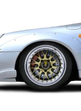 1996-1998 Porsche 993 Turbo Duraflex GT2 Look Front and Rear Fender Flares - 4 Pieces                                     - 120323 - Image 2