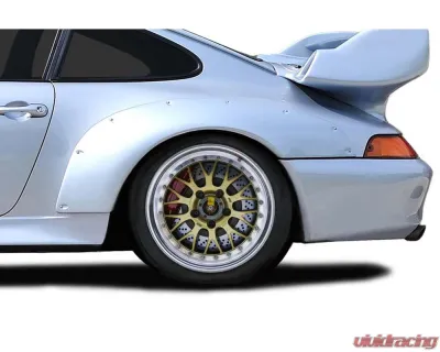 1996-1998 Porsche 993 Turbo Duraflex GT2 Look Front and Rear Fender Flares - 4 Pieces - 120323