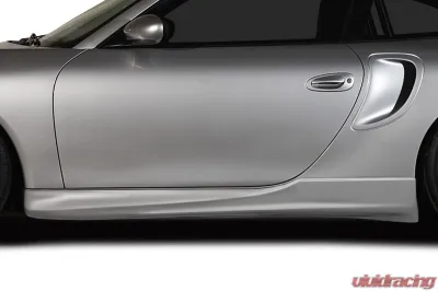2001-2004 Porsche 996 Turbo Duraflex Typhoon Side Skirt Rocker Panels - 2 Pieces - 120330