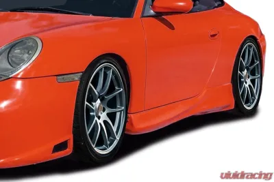 2001-2004 Porsche 996 Turbo Duraflex Typhoon Side Skirt Rocker Panels - 2 Pieces - 120330
