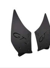 1999-2004 Porsche 996 Duraflex GT3 Cup Car OEM Look Support Panels for Rear Wing Spoiler - 2 Pieces                                     - 120342 - Image 2