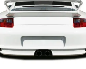 2005-2008 Porsche 997 Duraflex GT3 RS Look Rear Bumper Cover - 1 Piece (Single Hole)