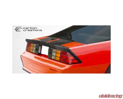 1982-1992 Chevrolet Camaro Carbon Creations Xtreme Wing Trunk Lid Spoiler - 3 Piece - 106455