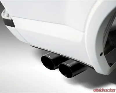 Roush Performance 4" Black Exhaust Y-Tip Kit Ford F-150 2015-2025 - 422319