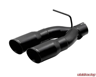 Roush Performance 4" Black Exhaust Y-Tip Kit Ford F-150 2015-2025 - 422319