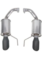 Roush Performance Dual Black Tip Axle-Back Exhaust Ford Mustang GT | Ecoboost 2024-2025                                     - 422333-BLK - Image 2