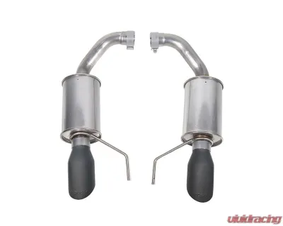 Roush Performance Dual Black Tip Axle-Back Exhaust Ford Mustang GT | Ecoboost 2024-2025 - 422333-BLK