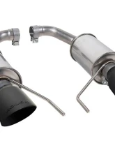 Roush Performance Dual Black Tip Axle-Back Exhaust Ford Mustang GT | Ecoboost 2024-2025                                     - 422333-BLK - Image 3
