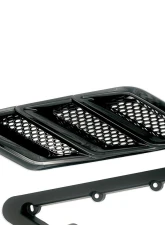 Roush Gloss Black Fender Vent Heat Extractors Ford Mustang 2015-2023                                     - 422326 - Image 4