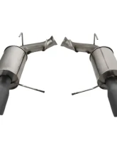 Roush Axle-Back Exhaust Black Tip Ford Mustang GT 2011-2014                                     - 421127-BLK - Image 2