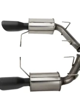 Roush Axle-Back Exhaust Black Tip Ford Mustang GT 2011-2014                                     - 421127-BLK - Image 3