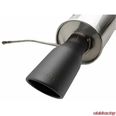 Roush Axle-Back Exhaust Black Tip Ford Mustang GT 2011-2014 - 421127-BLK