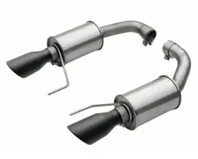 Roush Axle-Back Exhaust Black Tip Ford Mustang GT 2015-2017
