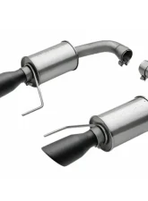 Roush Axle-Back Exhaust Black Tip Ford Mustang GT 2015-2017                                     - 421834-BLK - Image 4