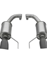 Roush Axle-Back Exhaust Black Tip Ford Mustang GT 2015-2017                                     - 421834-BLK - Image 2