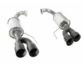 Roush Axle-Back Exhaust Black Tip Ford Mustang GT 2018-2025