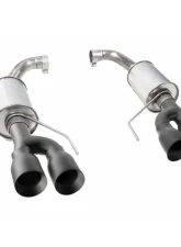 Roush Axle-Back Exhaust Black Tip Ford Mustang GT 2018-2025                                     - 422097-BLK - Image 3
