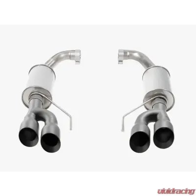 Roush Axle-Back Exhaust Black Tip Ford Mustang GT 2018-2025 - 422097-BLK