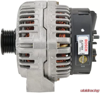 Bosch Premium 100% Remanufactured Alternator - AL0768X