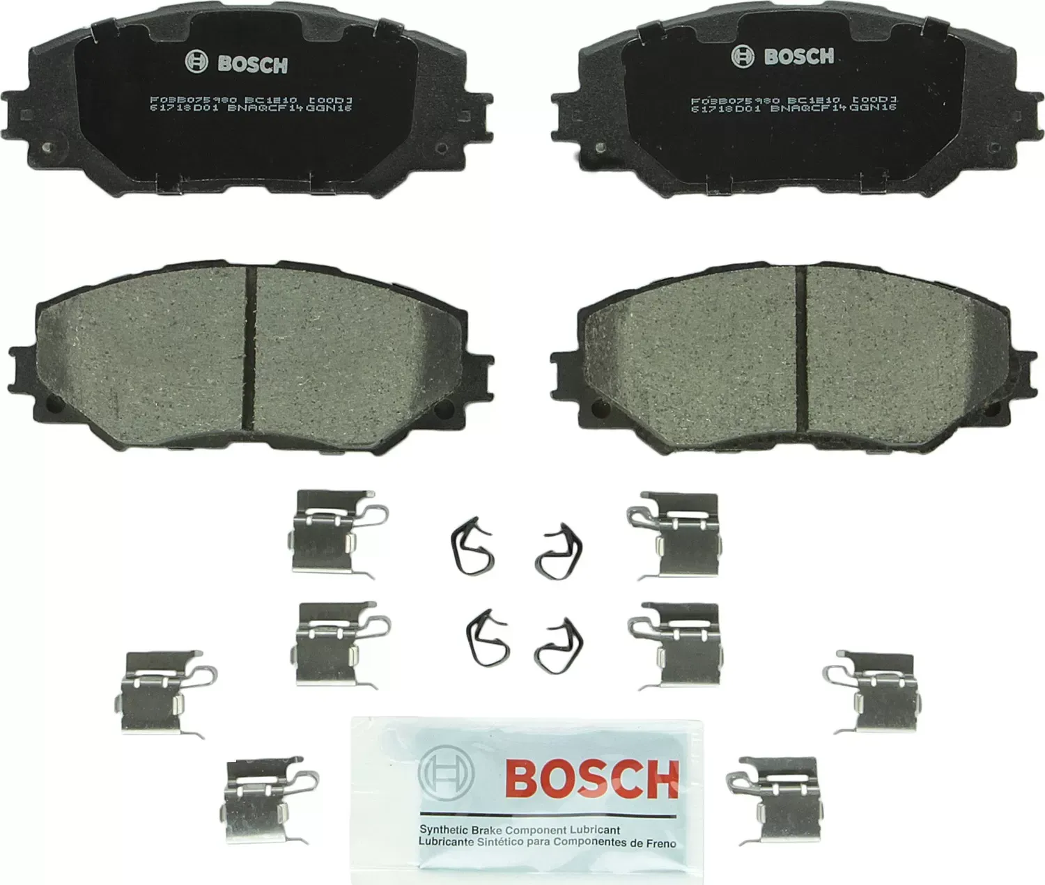 Bosch QuietCast Brake Pads - BC1210