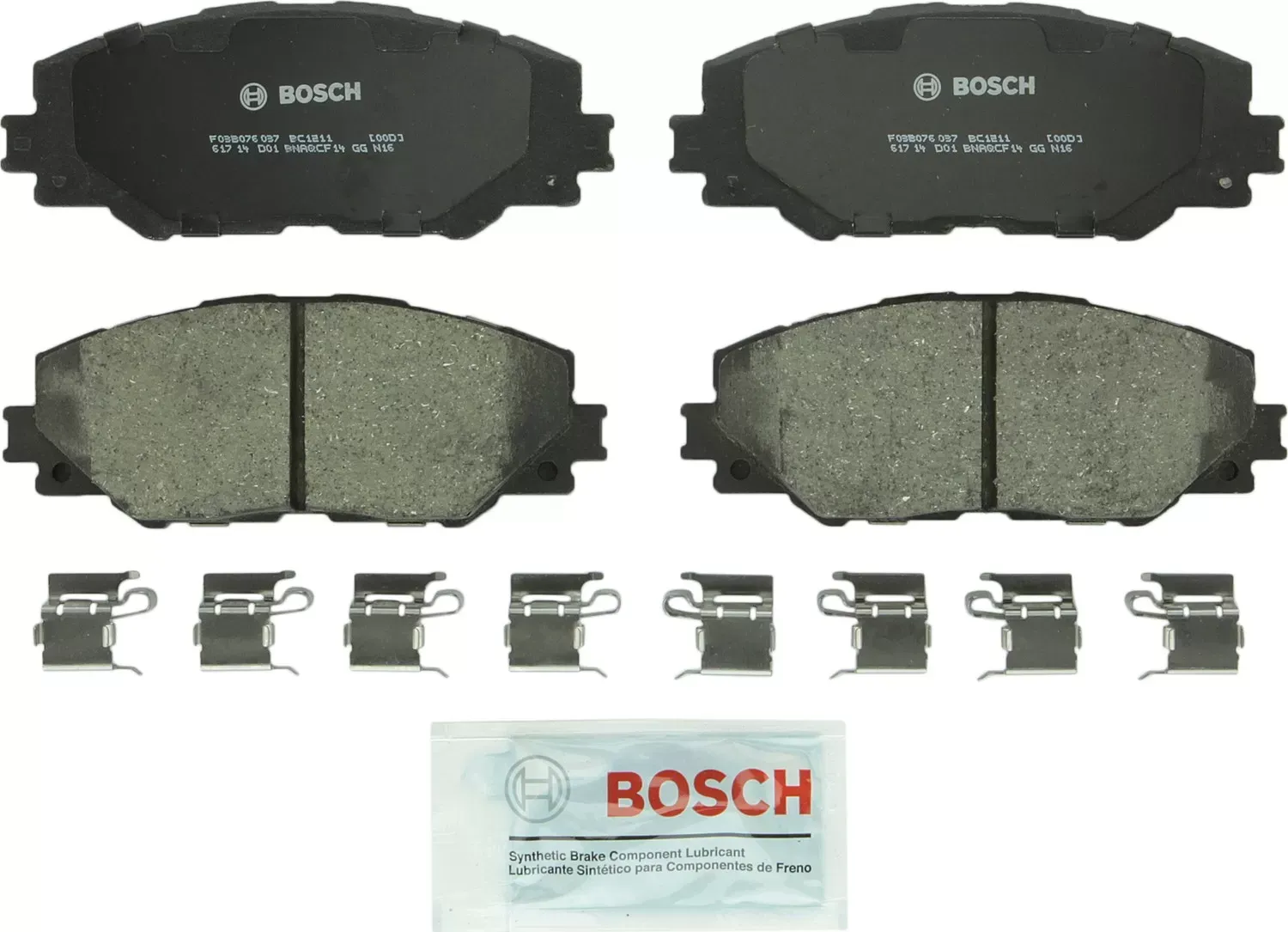 Bosch QuietCast Brake Pads - BC1211