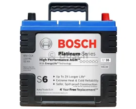 Bosch High Performance Starter Battery