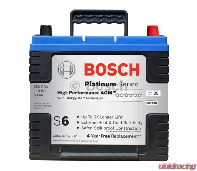 Bosch High Performance Starter Battery - S6523B