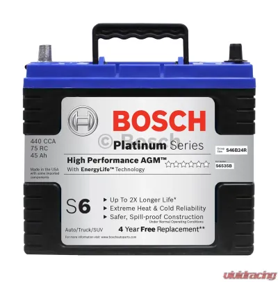 Bosch High Performance Starter Battery - S6535B