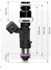 Bosch Motorsport Injector 2200cc NGI2 65mm EV14L 5pcs                                     - 130-05-220 - Image 2