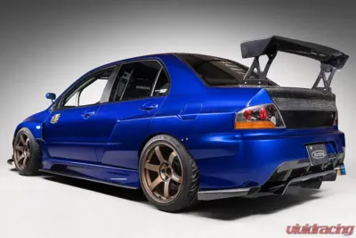 Varis 12K Full Carbon Vertical Fin Rear Diffuser for Mitsubishi Evolution IX 2005-2007 - HAM003C