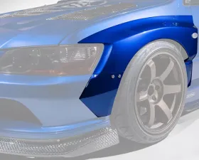 Varis FRP Widebody Front Fender Kit for Mitsubishi Evolution IX 2005-2007