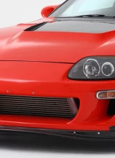 Varis FRP Front Bumper for 1993-2002 Toyota Supra, RDTO-001, Lightweight Design                                     - RDTO-001 - Image 2