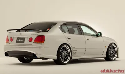Varis All FRP Rear Bumper for Lexus GS300 1997-2004, Lightweight Fiber Reinforced Plastic - RDTO-022