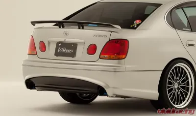 Varis All FRP Rear Bumper for Lexus GS300 1997-2004, Lightweight Fiber Reinforced Plastic - RDTO-022