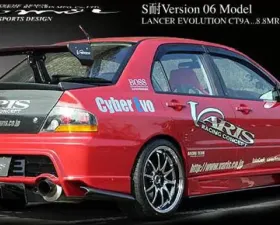 Varis Carbon Super Taikyu Rear Diffuser for Mitsubishi Evolution VIII 2003-2005