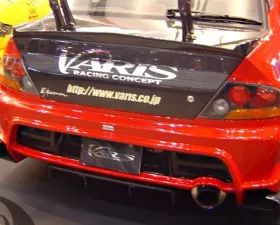 Varis Carbon Super Taikyu Rear Vortex Generators for Mitsubishi Evolution VII|VIII 2003-2005