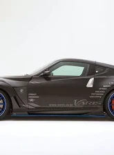 Varis Carbon Shroud Arising II Side Skirt Set Version 2 for Nissan 370Z 2009-2019                                     - VANI-324 - Image 2