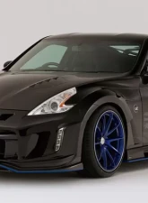 Varis Carbon Arising II Side Skirt Shroud Replacement for Nissan 370Z 2009-2019                                     - VANI-326 - Image 2