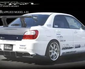 Varis Carbon Rear Vortex Generator Set for Subaru WRX 2000-2002
