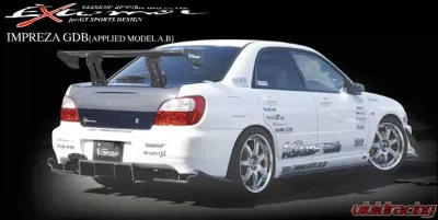 Varis Carbon Rear Vortex Generator Set for Subaru WRX 2000-2002 - VASU-007