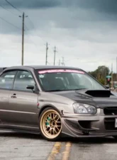 Varis Rear Wide Fender Set for Subaru WRX 2002-2007, VASU-042, Durable Material                                     - VASU-042 - Image 3