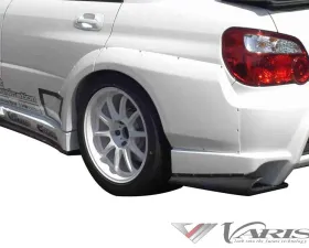 Varis Rear Wide Fender Set for Subaru WRX 2002-2007, VASU-042, Durable Material